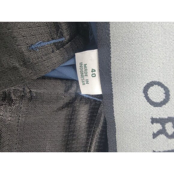 Orvis Cargo Hiking Fishing Camping Shorts Moisture‎ Wicking Polyester Blue - Picture 5 of 5